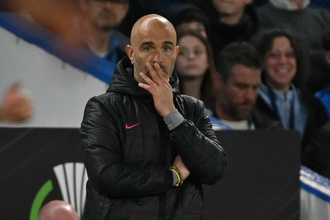 Técnico do Chelsea, Maresca comentou (Foto: Glyn Kirk/AFP)