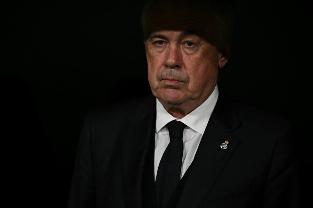 Carlo Ancelotti, alvo da Seleção Brasileira (Foto: Javier Soriano/AFP)