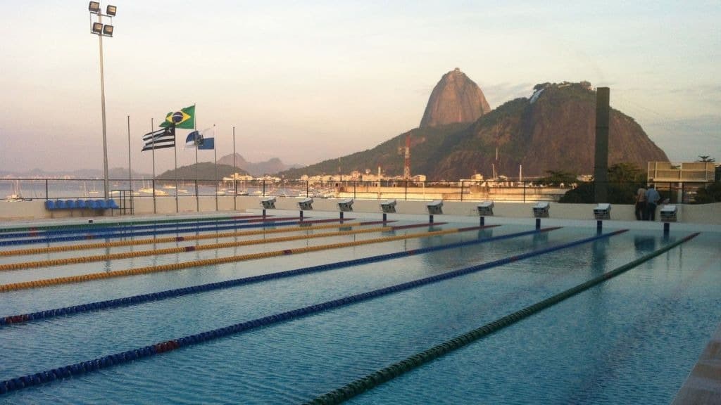Piscina do Mourisco está desativada desde 2019 (Foto: Divulgação/Botafogo)