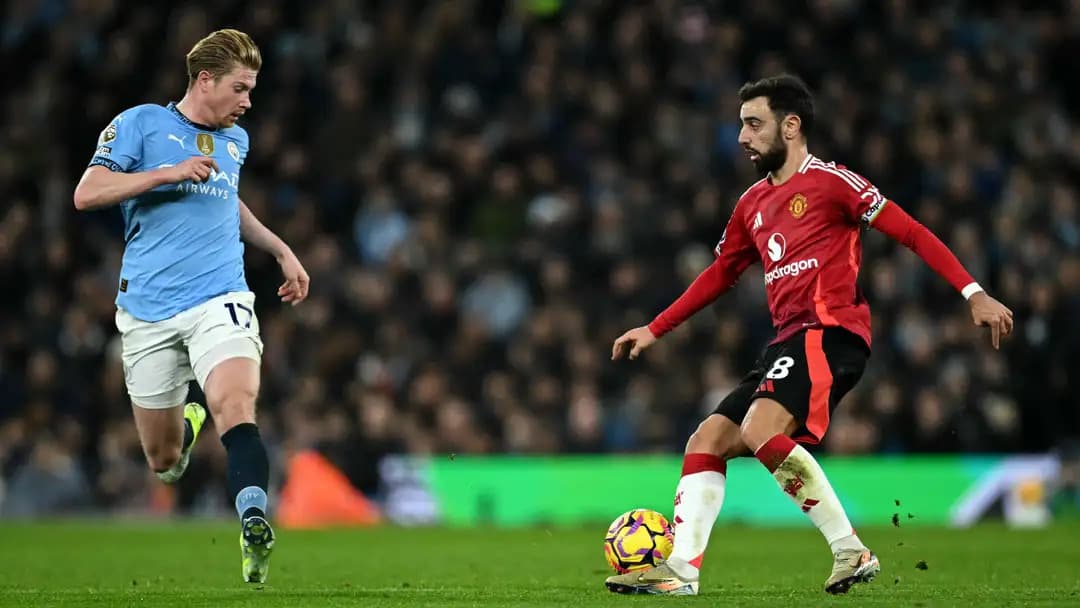 Jogos de hoje: United e City se enfrentam no derby de Manchester na Premier League (Foto: AFP)