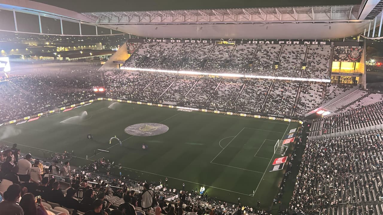 Corinthians x Fluminense na Neo Química Arena