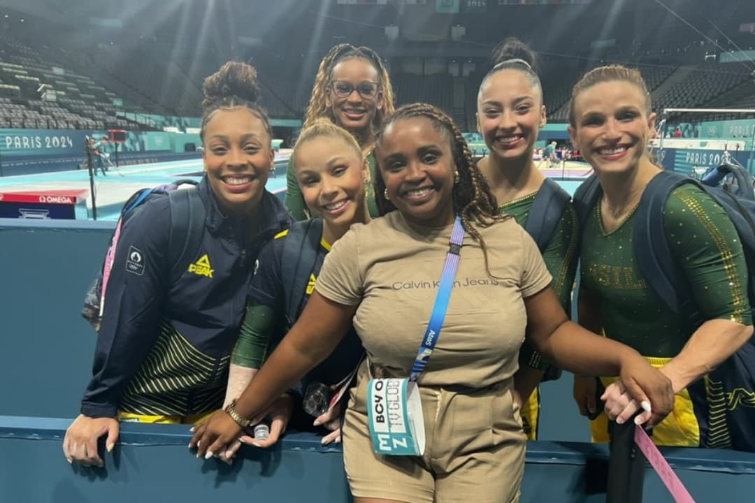 Daiane dos Santos é referência da ginástica brasileira