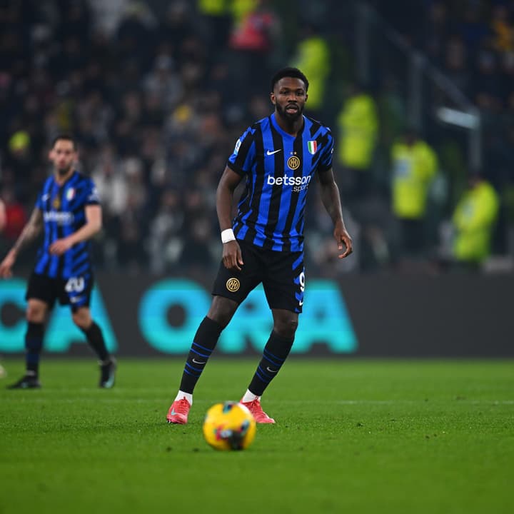 Marcus Thuram em ação pela Inter de Milão