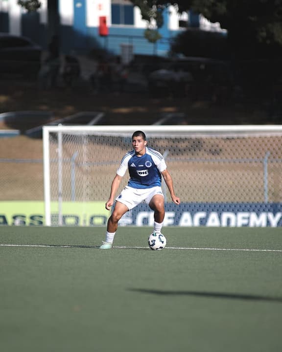 Meia Baptistella, do Cruzeiro (Foto: Gustavo Martins/Cruzeiro)