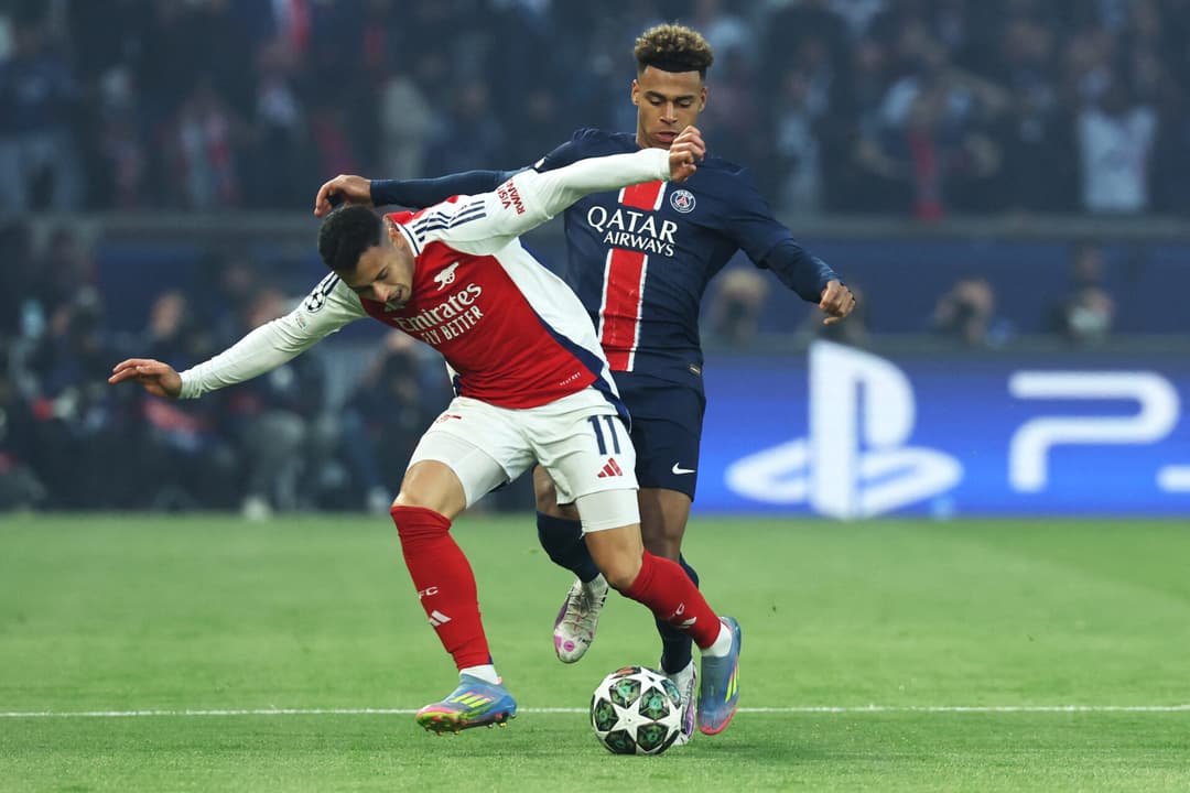PSG x Arsenal pela Champions League