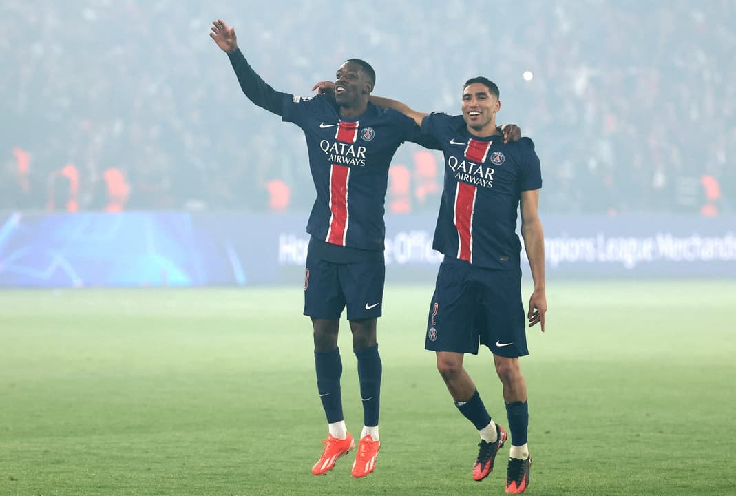 Jogos de hoje: o PSG, recém campeão da Champions League, estrea no Mundial de Clubes contra o Atlético de Madrid (Foto: Franck Fife / AFP)