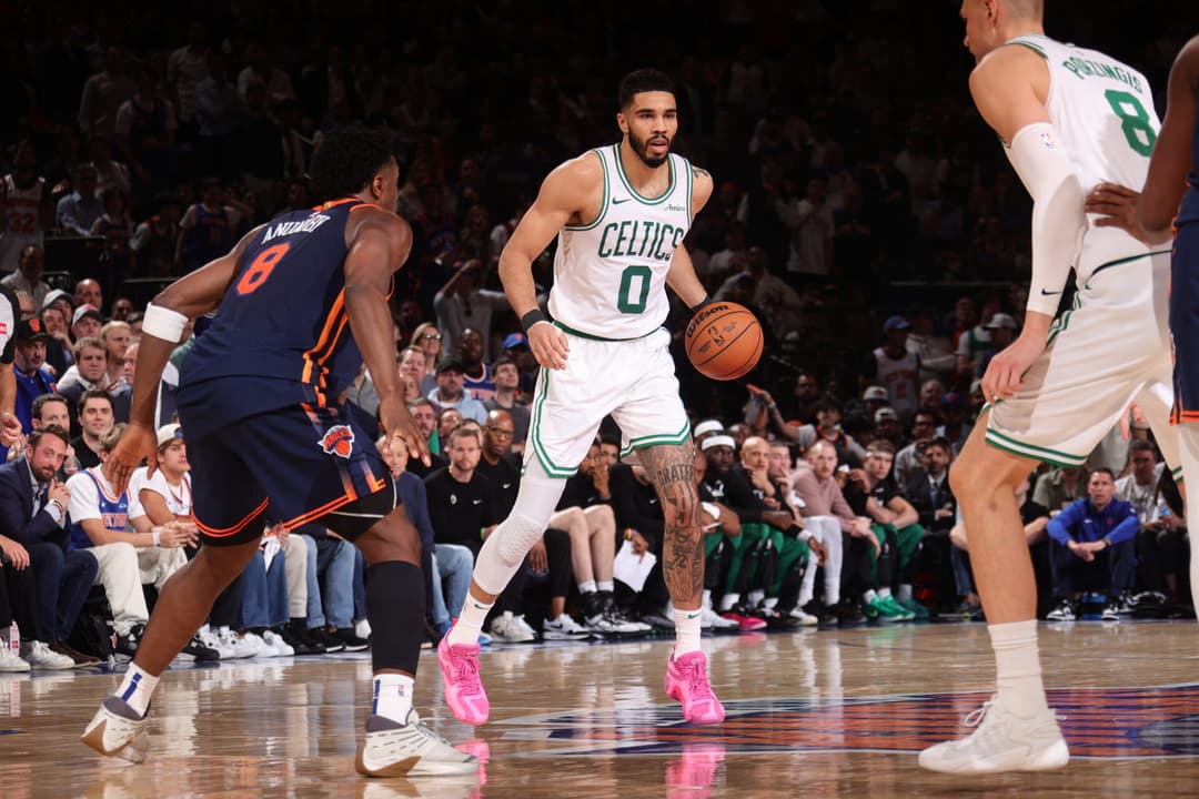 2025 NBA Playoffs - Boston Celtics v New York Knicks - Game Four
