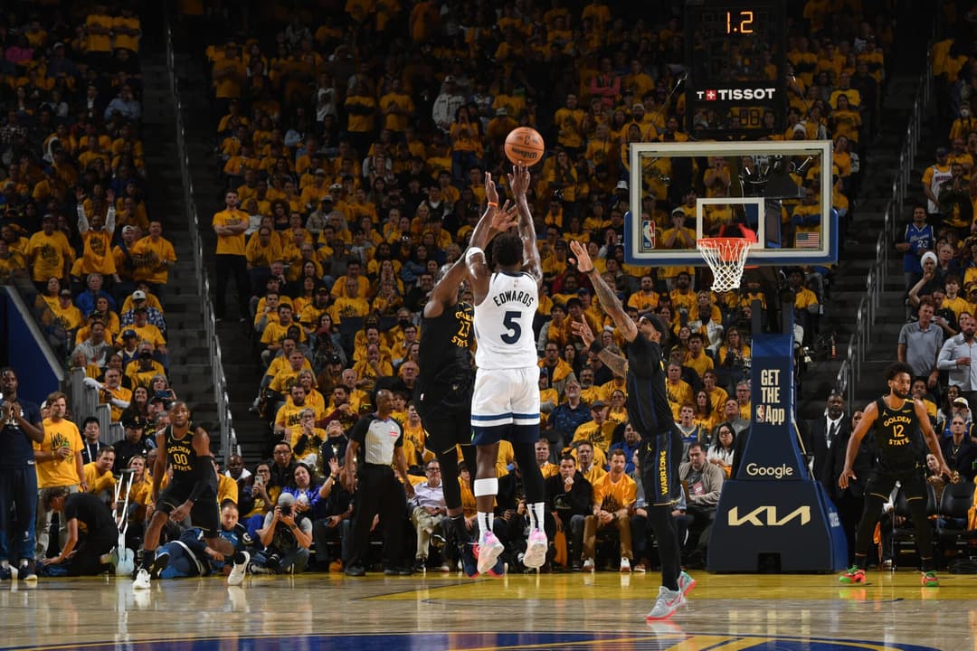 2025 NBA Playoffs - Minnesota Timberwolves v Golden State Warriors - Game Four