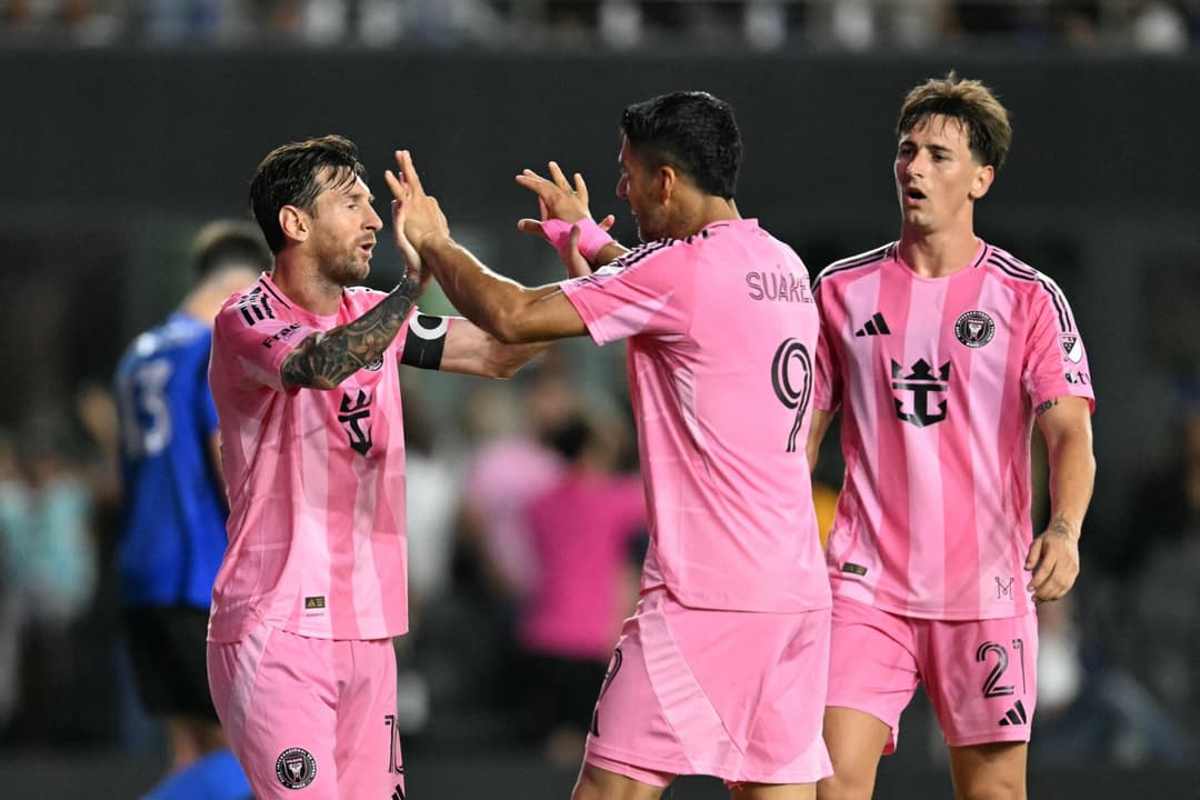 Inter Miami participa de jogo inaugural do Mundial de Clubes (Foto: Chandan Khanna/AFP)
