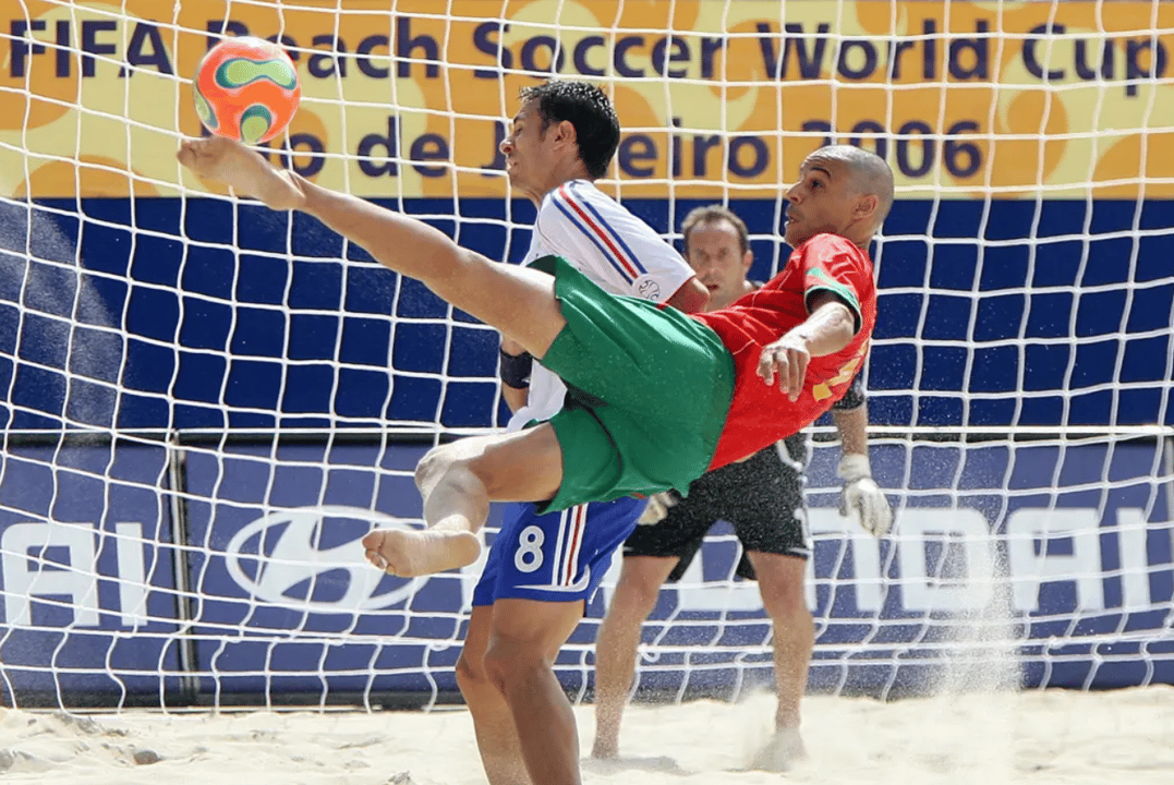 Madjer da seleção de portugal de futebol de areia