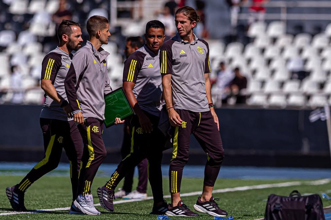 Comissão técnica Filipe Luís Flamengo