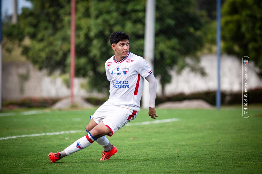 Enzo Richard, atacante do sub-17 do Fortaleza (Foto: João Moura/Fortaleza EC)