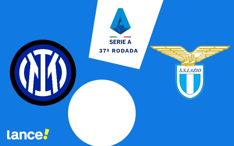 Inter x Lazio pelo Campeonato Italiano (Arte: Lance!)
