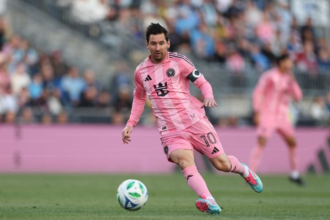 Lionel Messi em Philadelphia Uninon x Inter Miami