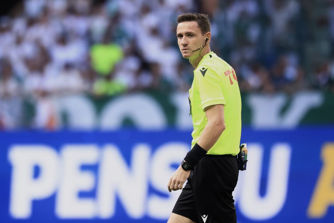 Ramon Abatti Abel árbitro Palmeiras x Flamengo