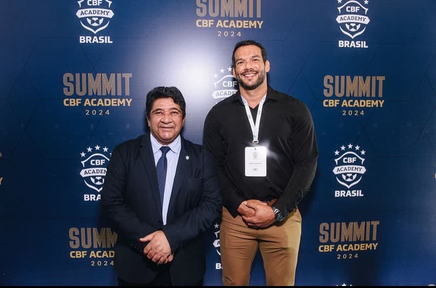 Samir Xaud e Ednaldo Rodrigues - CBF