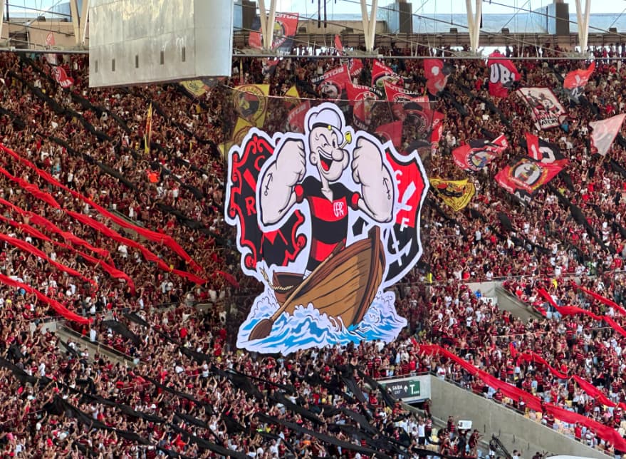 Torcida do Flamengo no Maracanã (Foto: Lucas Bayer/Lance!)