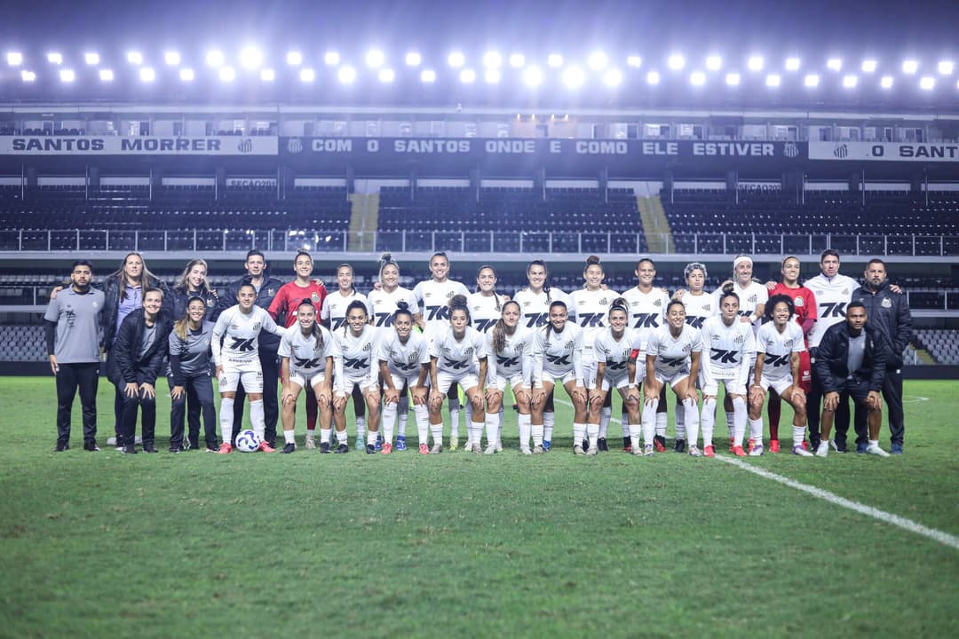 Sereias encaram o Vasco na Vila Belmiro (Foto: Reinaldo Campos/ Santos FC)
