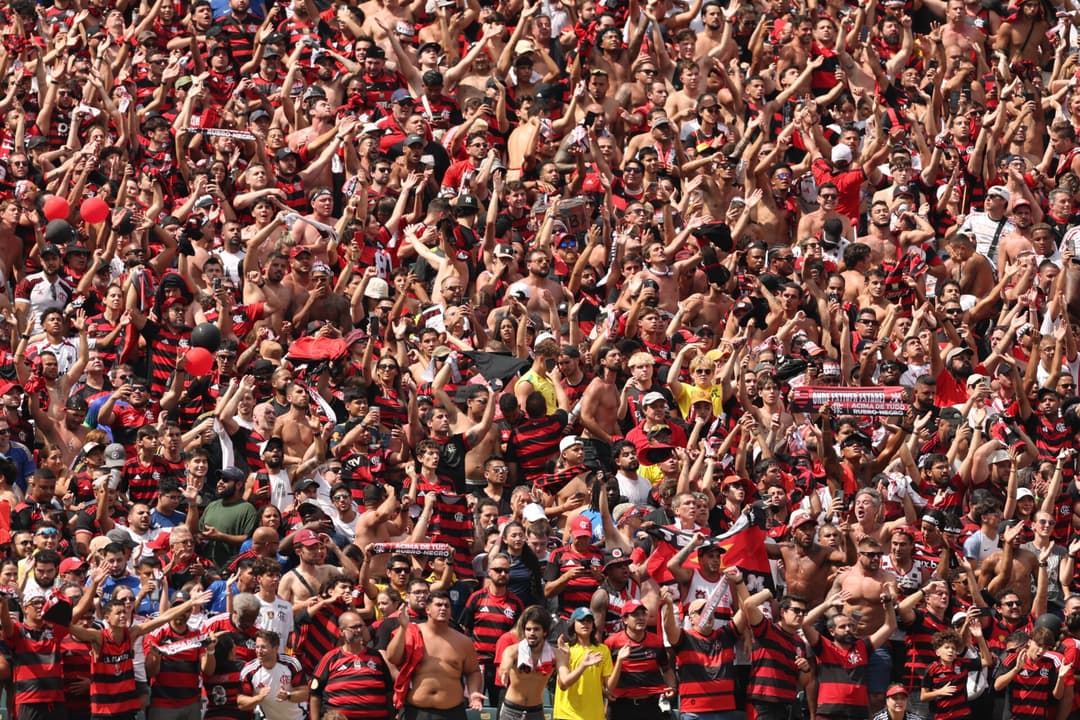 Torcida do Flamengo Mundial de Cubes Flamengo x Chelsea