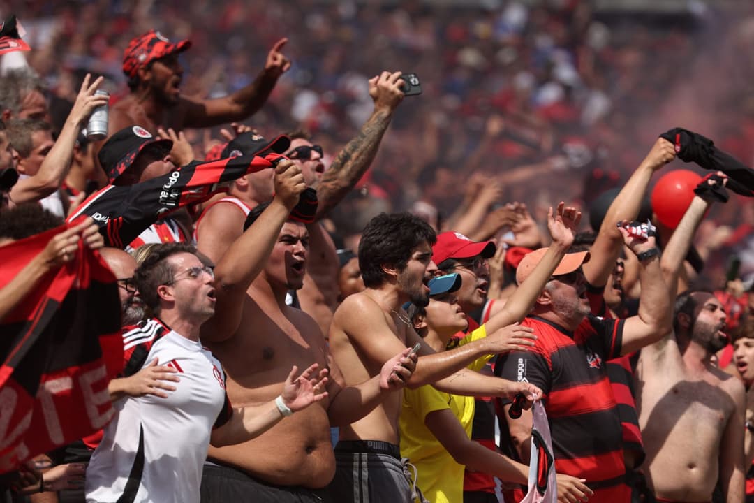 Torcida do Flamengo Mundial de Cubes Flamengo x Chelsea
