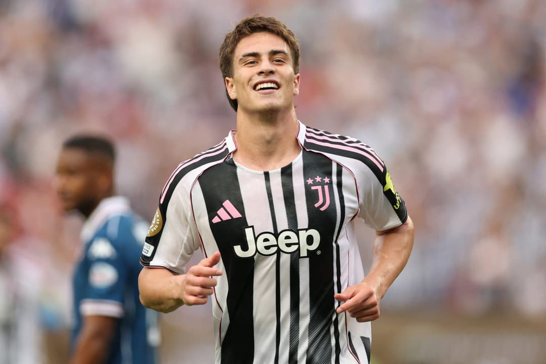 Yildiz comemora gol marcado pela Juventus contra o Wydad Casablanca