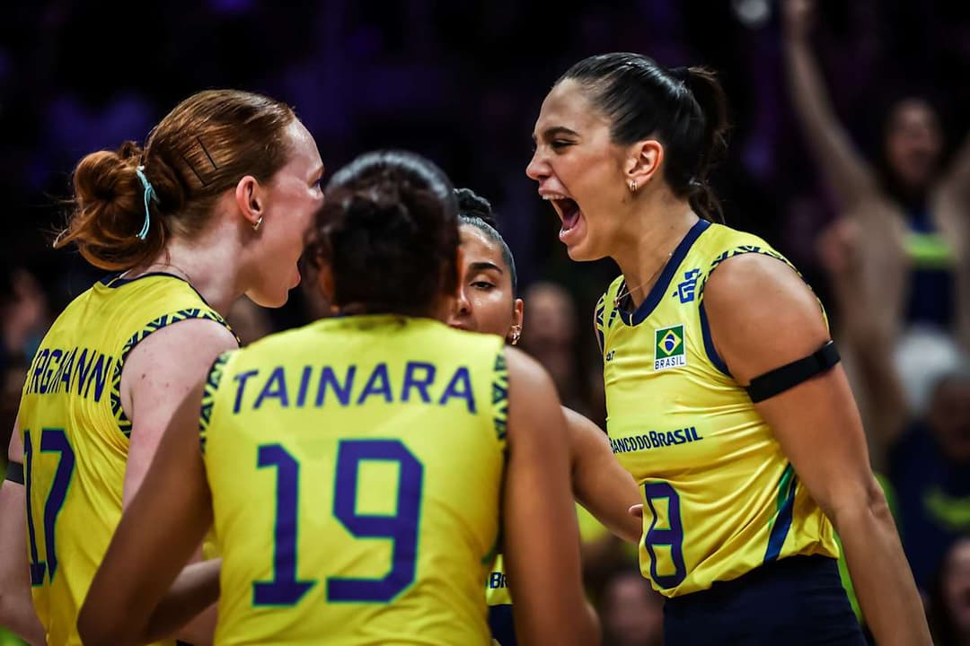 Brasil x Alemanha, VNL feminina (foto: divulgação VNL)