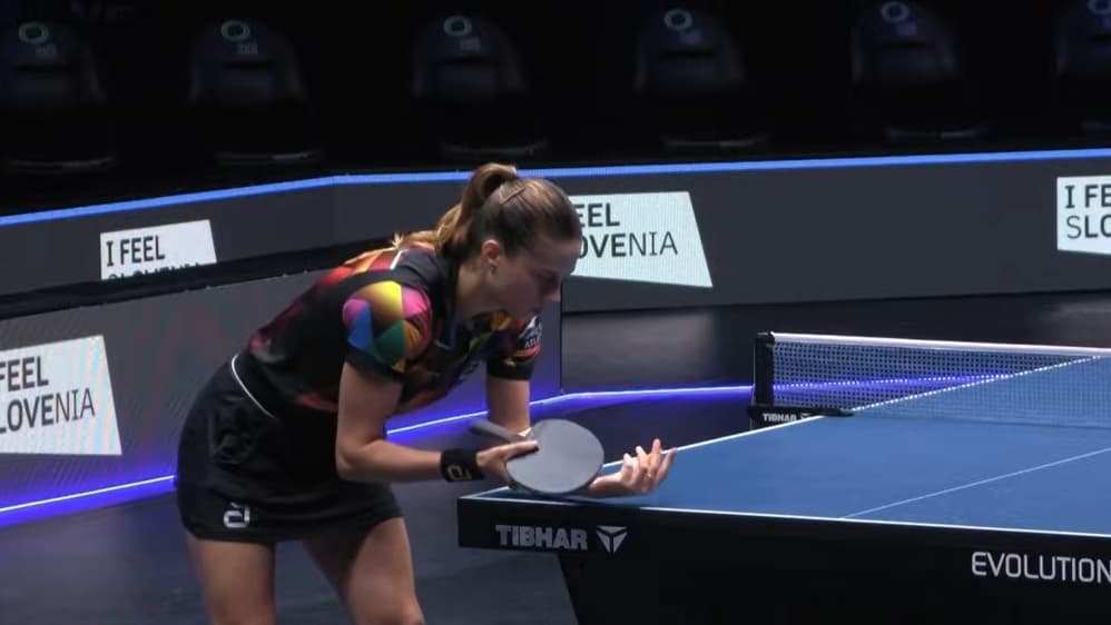 Bruna Takahashi no WTT Star Contender (reprodução Cazé TV)