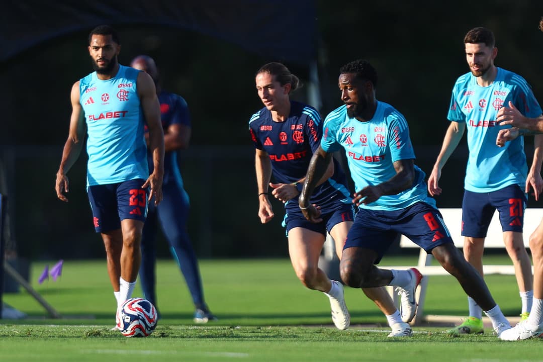 Flamengo treino Mundial Bayern