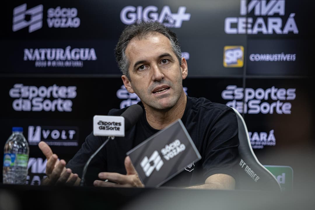 Léo Condé, treinador do Ceará (Foto: Gabriel Silva/Ceará SC)