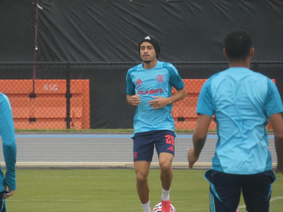 Matheus Gonçalves treino Flamengo Mundial