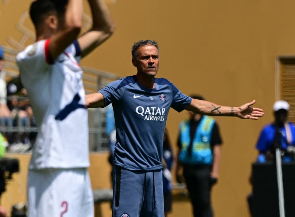 Luis Enrique PSG Seattle Mundial