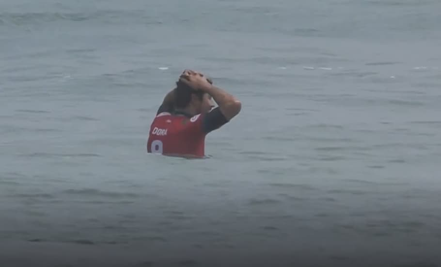 Yago Dora vence a etapa de Trestles da WSL (foto: reprodução WSL)