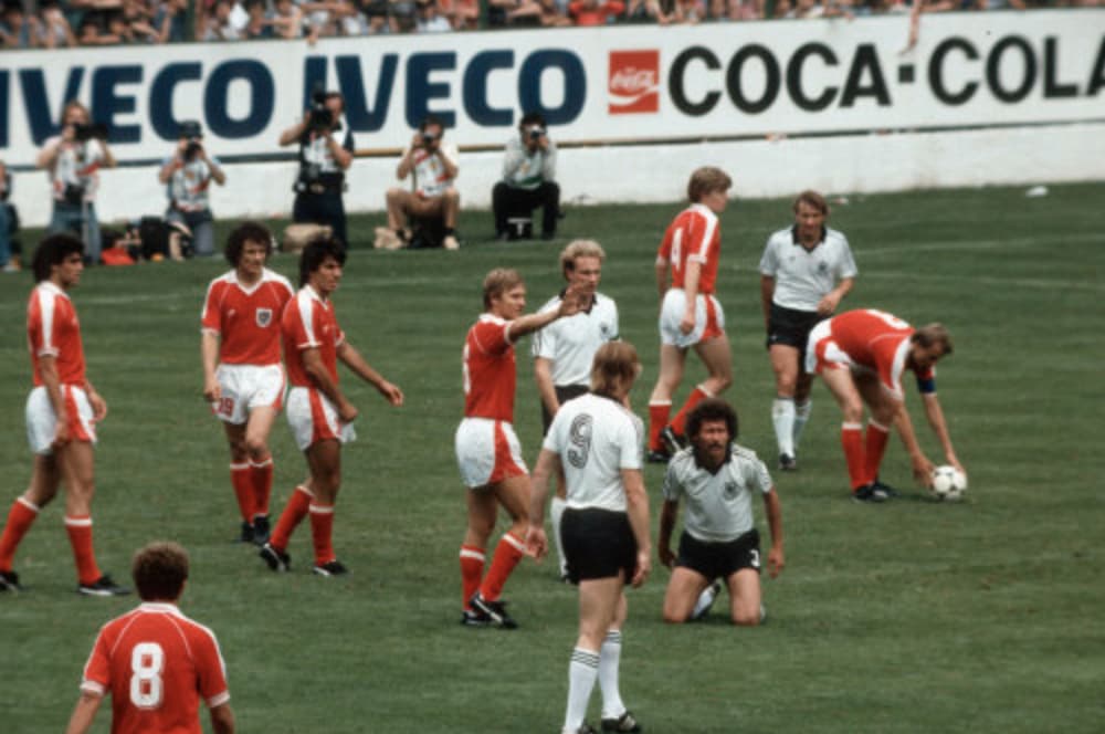 Alemanha x Áustria - Copa do Mundo de 1982