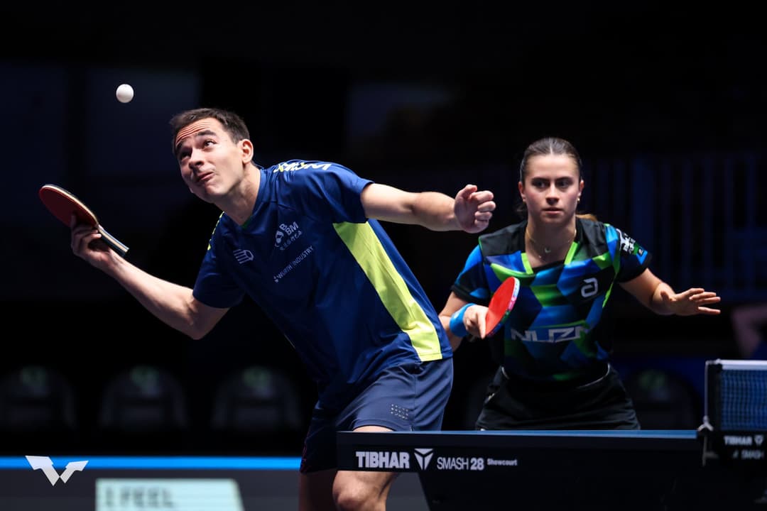 Brasileiros disputaram as qualificatórias na Eslovênia (Foto: Divulgação/ WTT)