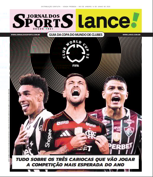 capa Lance! Jornal dos Sports