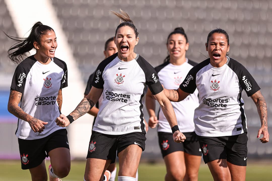Corinthians vence Cruzeiro na última rodada da primeira fase do Brasileirão feminino. (Foto: Rebeca Reis/ Staff Images Woman/ CBF)