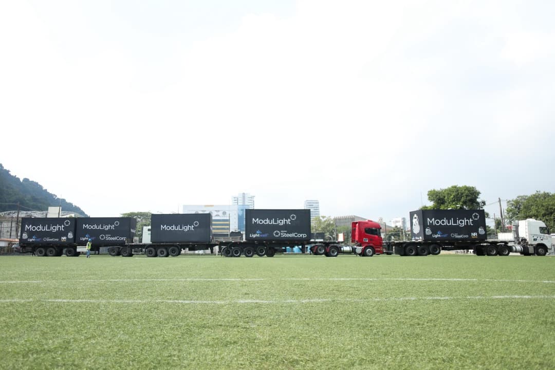 Projeto da reformulação do CT da base e do feminino custou R$ 8 milhões e será doado para o clube. (Foto: Reinaldo Campos/ Santos FC)
