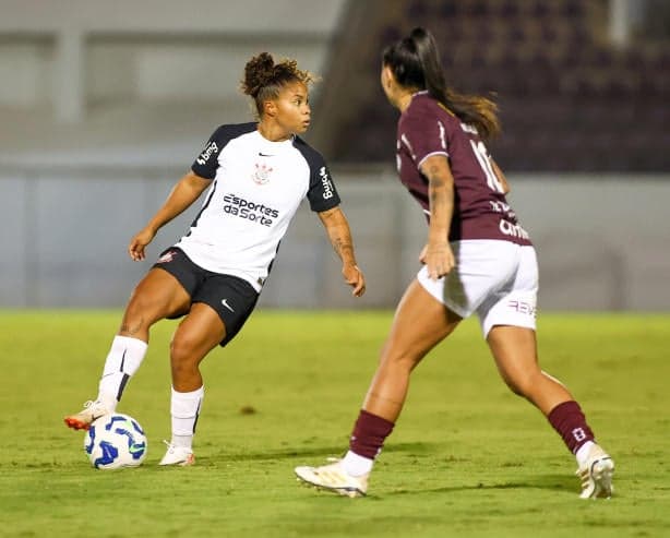 Dayana Rodríguez, do Corinthians, é uma das estrangeiras no Brasileirão. (Foto: Corinthians/Divulgação)