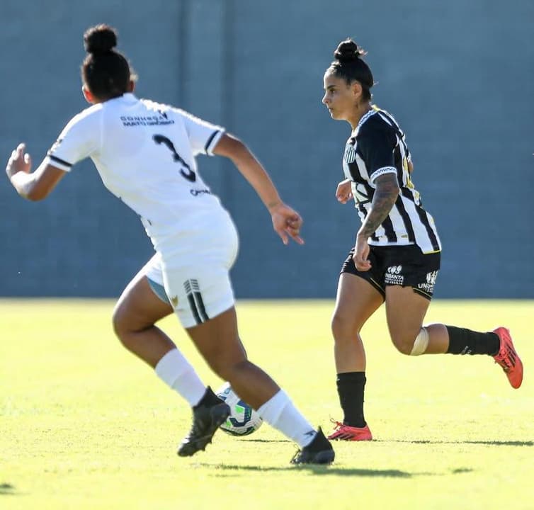 Santos e Ação-MT duelam pelo Brasileirão feminino Série A2. (Foto: Reinaldo Campos/Santos)