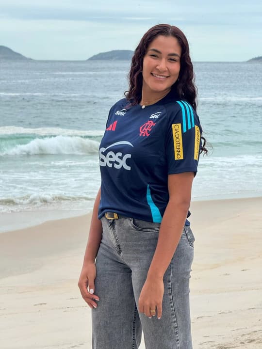 Tainara dispurá a Liga das Nações com a seleção brasileira