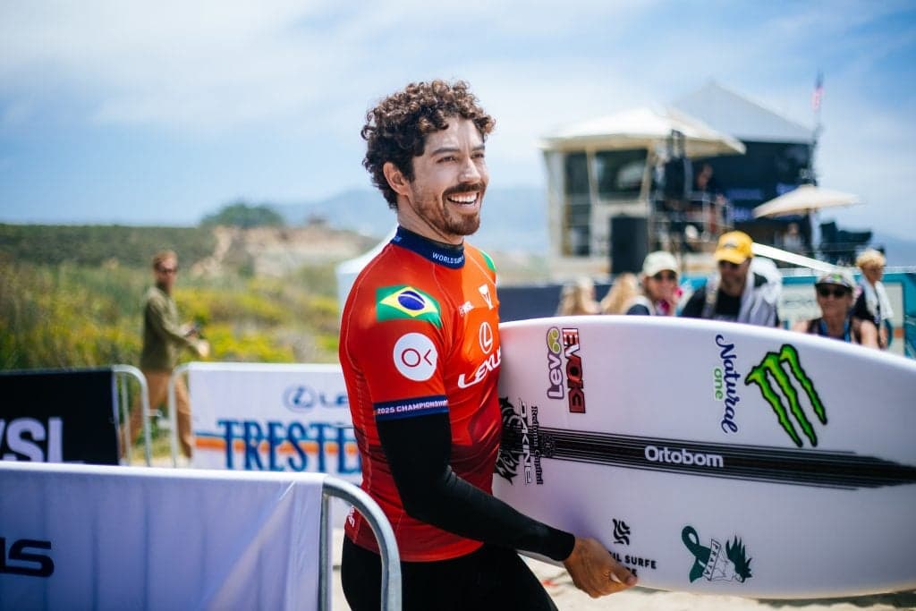 Yago Dora em Trestles (Foto: Divulgação/ WSL)