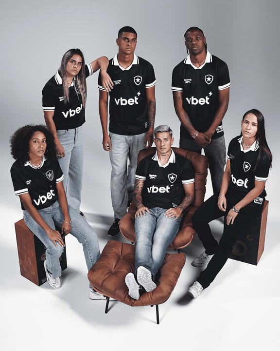 Nova camisa II do Botafogo (Foto: Divulgação/Botafogo)