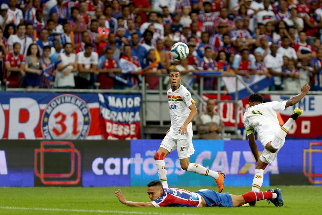 Bahia x Sampaio Corrêa na final da Copa do Nordeste 2018 (Foto: Felipe Oliveira)