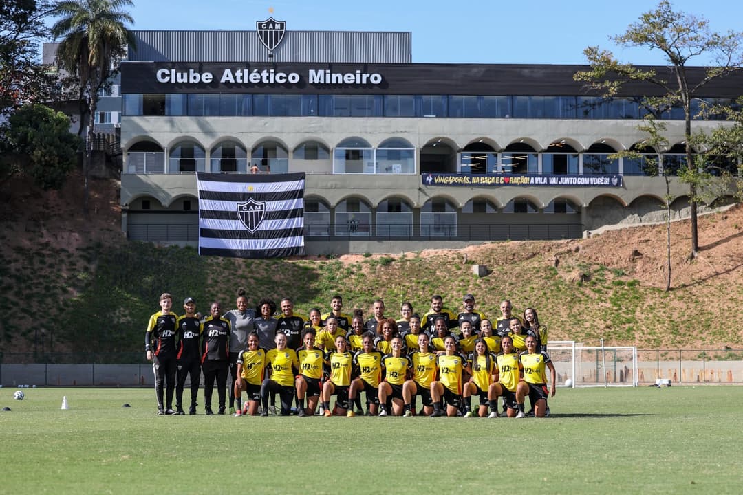 Time feminino do Atlético-MG (Foto: Daniela Veiga / Atlético)