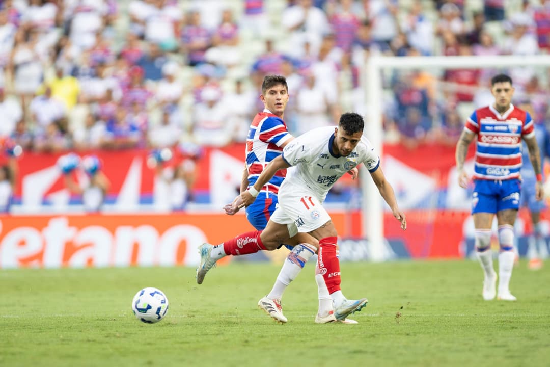 Kusevic em Fortaleza x Bahia pelo Brasileirão (Foto: Baggio Rodrigues/AGIF)