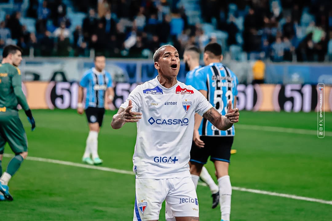 Partida entre Grêmio e Fortaleza, pelo Brasileirão (Foto: Matheus Amorim/Fortaleza EC)