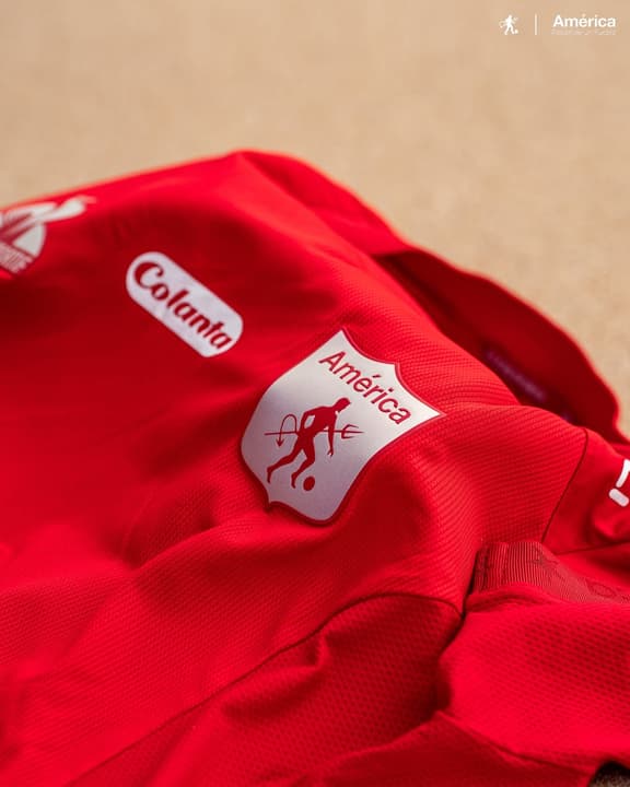 Camisa nova do América de Cali (Foto: divulgação)