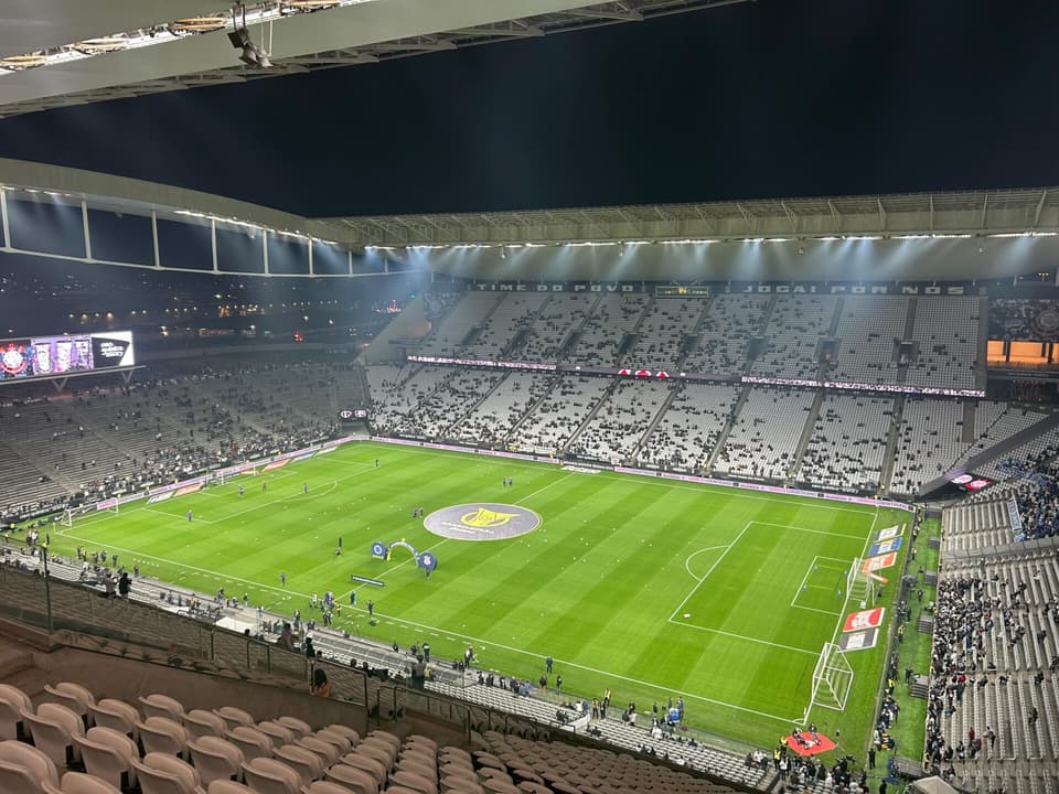 Neo Química Arena recebe Corinthians x Cruzeiro