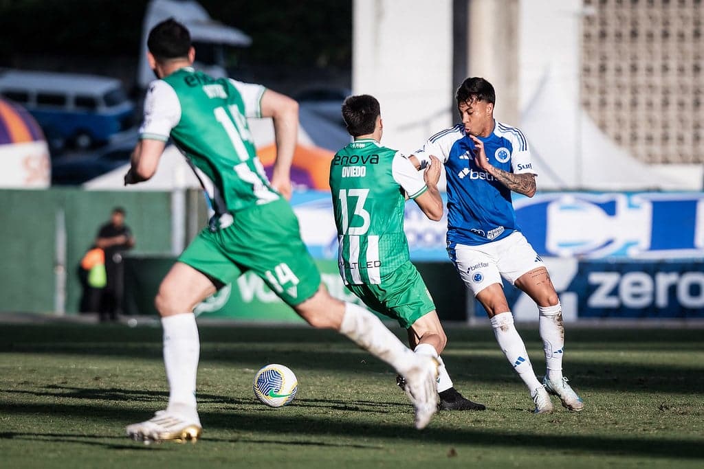 Kaio Jorge em Cruzeiro x Banfield pela Vitória Cup (Foto: Gustavo Aleixo/Cruzeiro)
