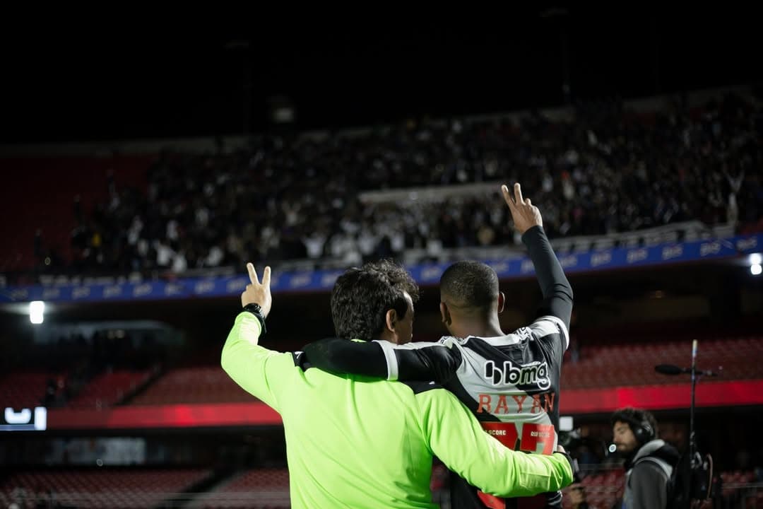 São Paulo x Vasco - Fernando Diniz e Rayan